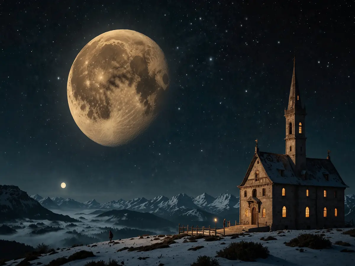 Luna Piena del Lupo: Il Calendario Lunare di Gennaio 2026 e le sue Fasi Principali